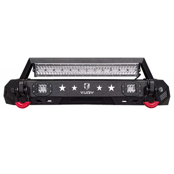 2016 - 2023 Toyota Tacoma Steel Front Bumper With LED Lights