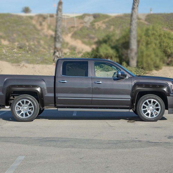 2016 - 2018 GMC Sierra 1500 Pocket Style Fender Flares - Image 5