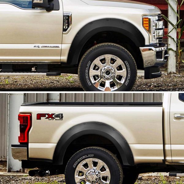 2017 - 2022 Ford F-250 / F-350 Pocket Style Fender Flares - Image 5