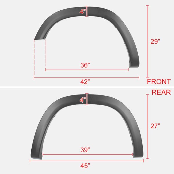 2019 - 2023 Dodge Ram 1500 Fender Flares OE Style - Image 2