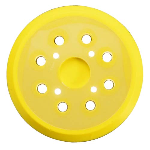 5Inch 8-Hole 125 MM Back-up Sanding Pad 4 Nails Hook and Loop Sander Backing Pad