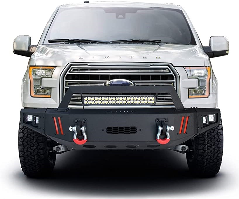 F-150 Truck Front Bumper and LED Lights fit Ford 2009-2014
