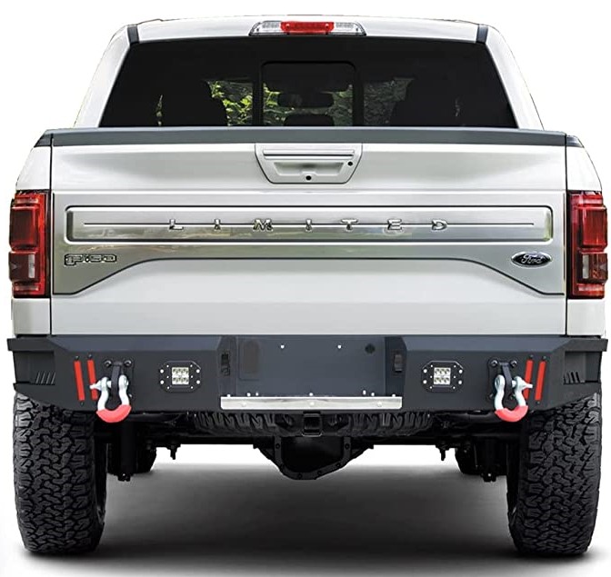 F-150 Truck Rear Bumper with Winch Plate fit Ford F-150 2009-2014