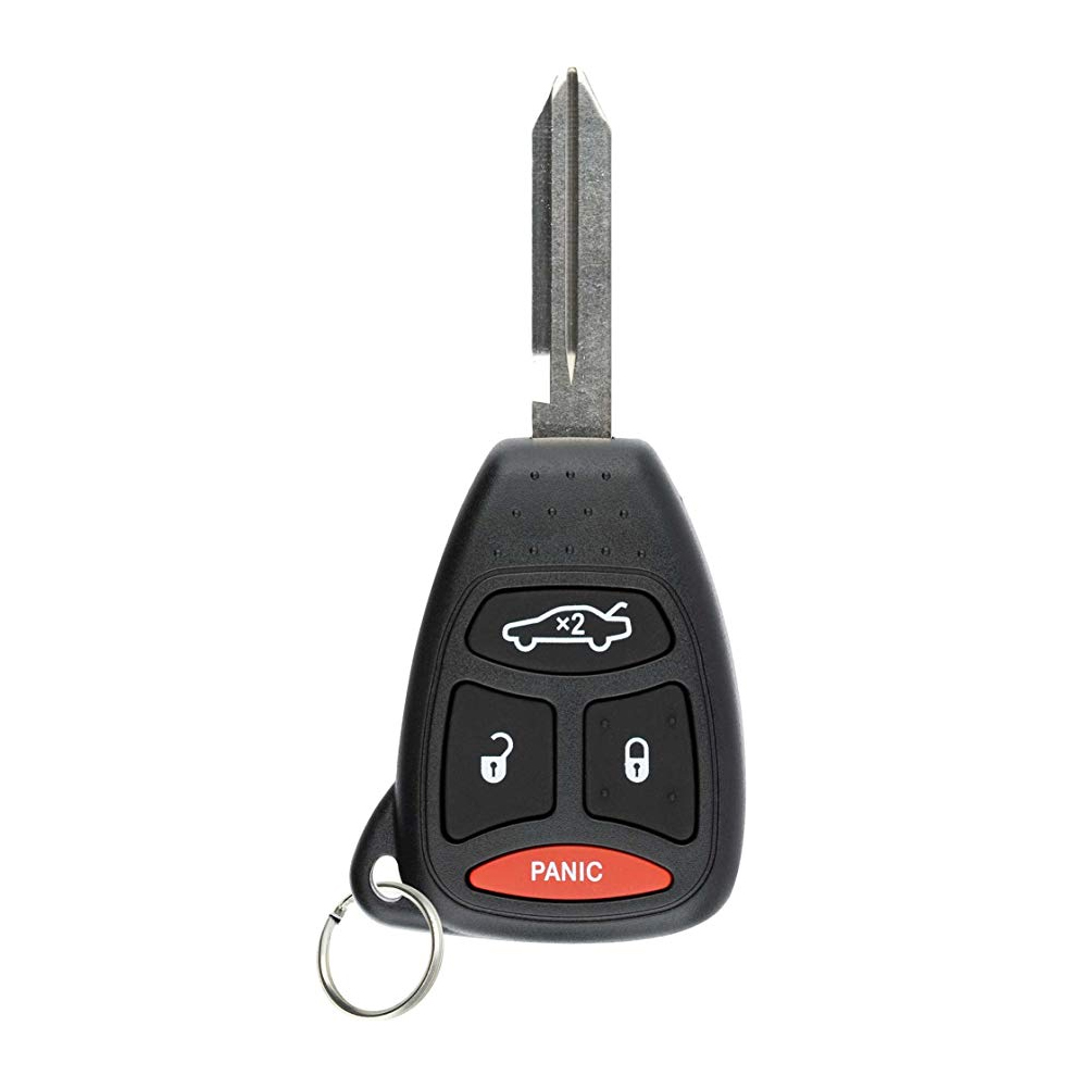4 Buttons KOBDT04A Fob Remote Car Key For Chrysler Dodge Avenger Caliber Nitro Jeep Wrangler Compass Patriot