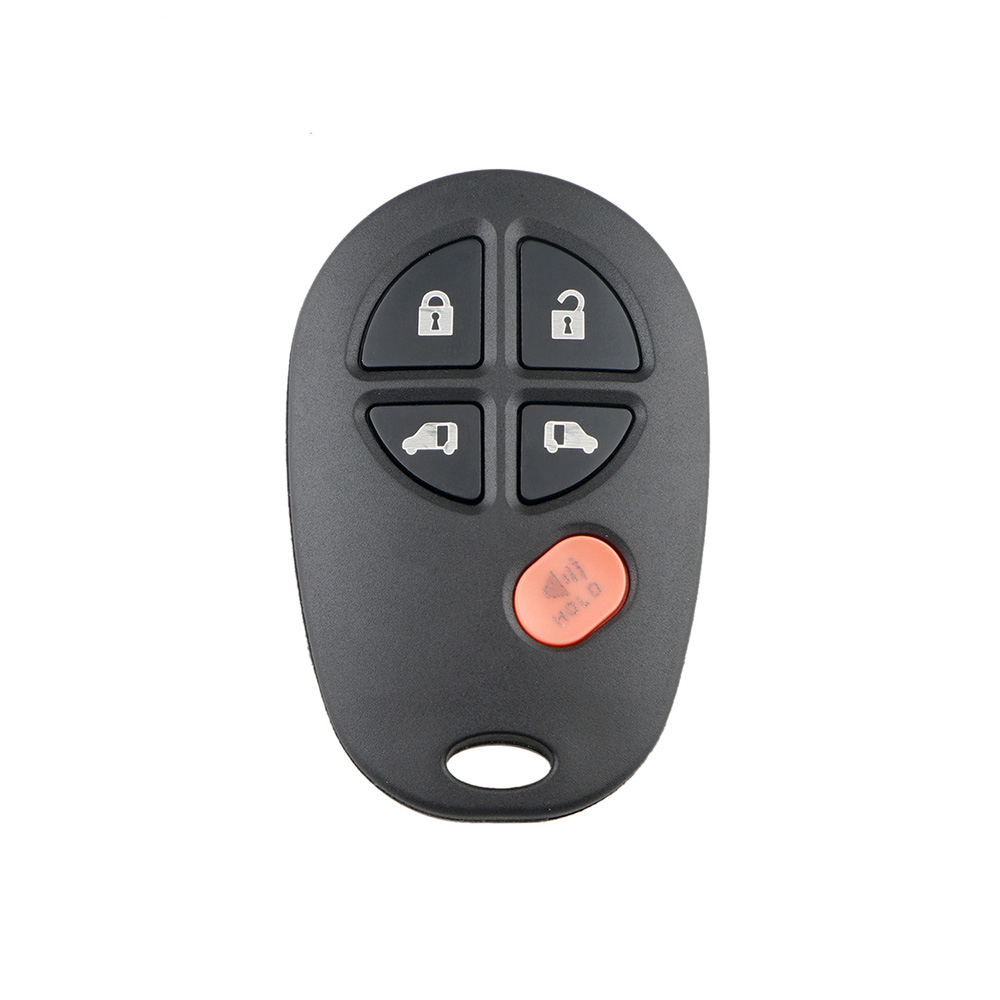 5 Buttons 315Mhz Smart Keyless Entry Car Fob Remote Key For Toyota Sienna GQ43VT20T