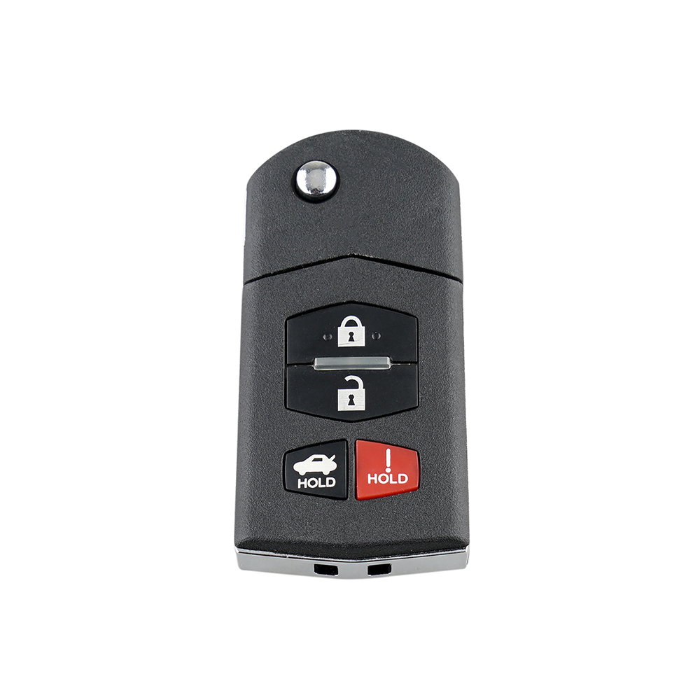 4 Buttons 313.8Mhz KPU41788 4D63 80Bit Chip Smart Entry Car Fob Remote Key For Mazda 6 RX-8 MX-5 Miata