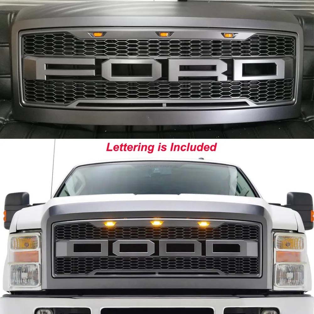 2008 – 2010 FORD F-250 / F350 Super Duty Grille w/ LED
