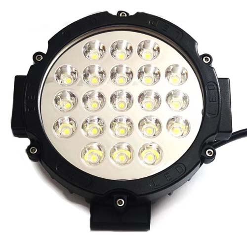 6″ Round LED Spot Light With 21 LEDs 51W High Intensity