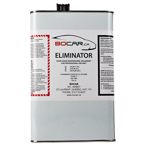 Eliminator Adhesive Remover 4L