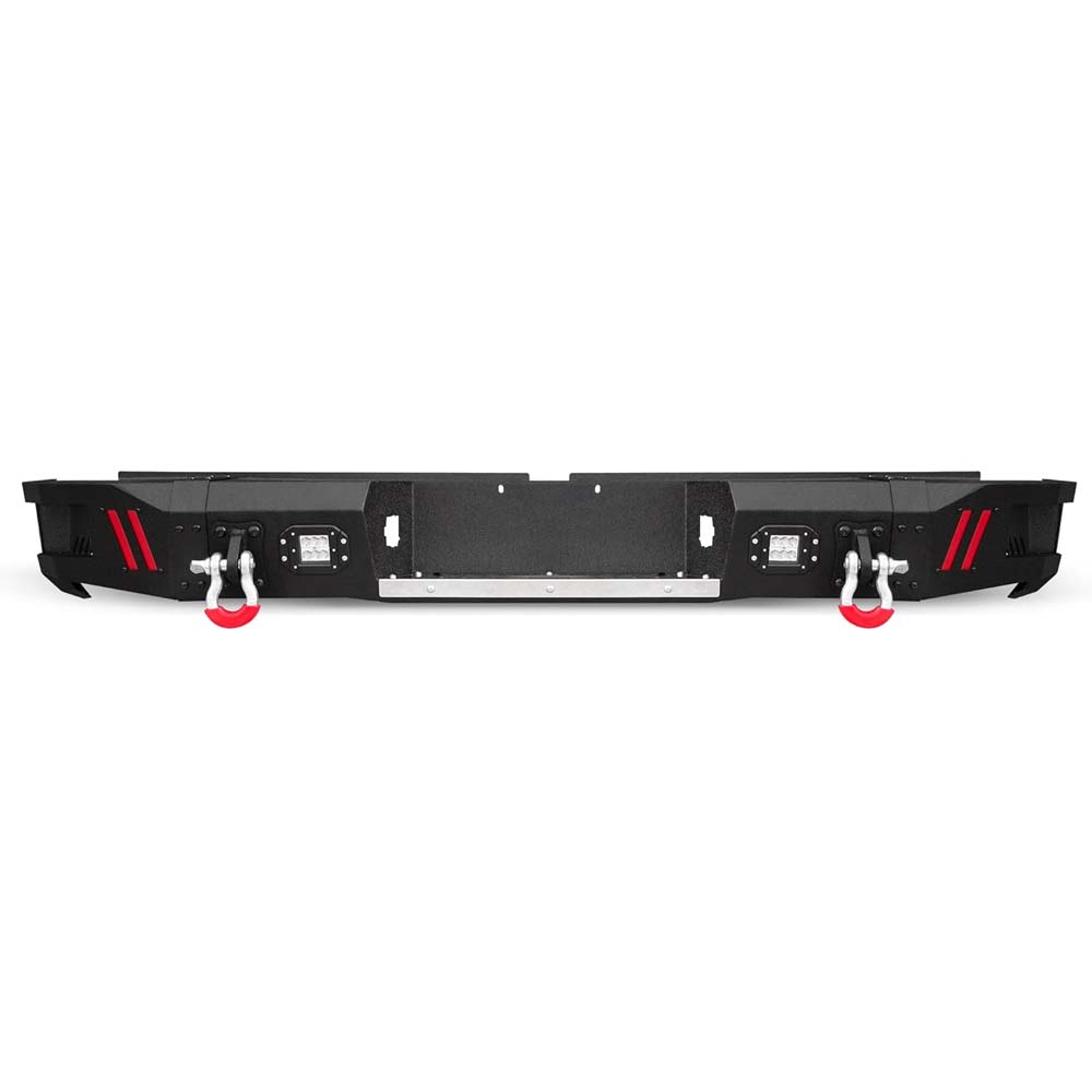 2007 – 2013 Tundra Rear Steel Bumper With LED Lights
