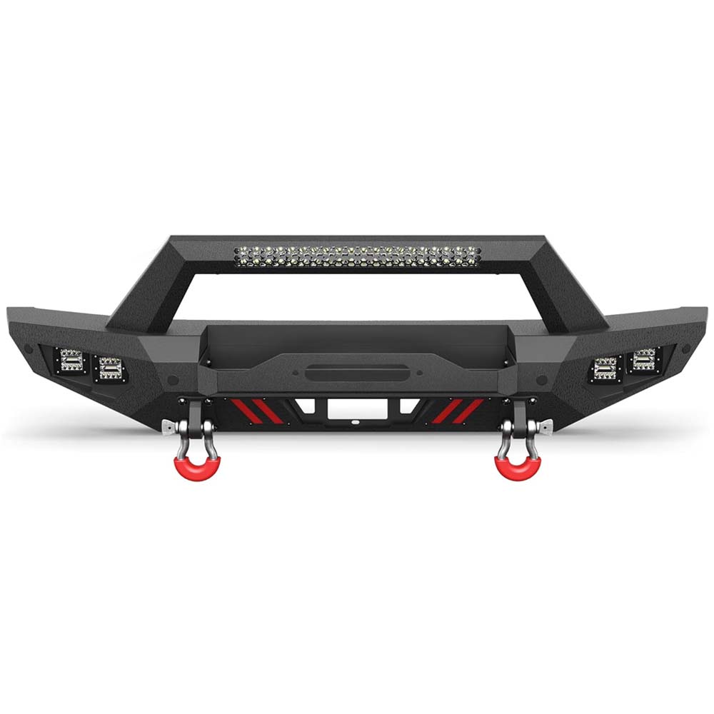 2021 – 2024 Ford Bronco Steel Bumper With LED Lights