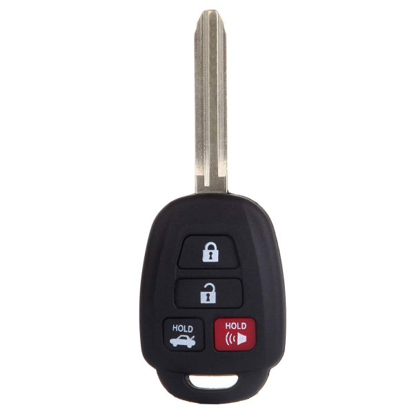 Key for 2014-2016 Toyota Camry Corolla Keyless Entry Remote Fob HYQ12BEL H Chip