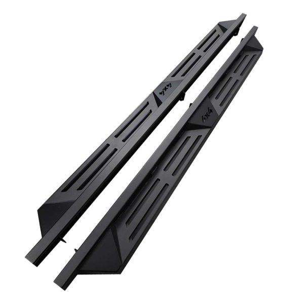 Textured Powder Coated Steel Rocker Slider Running Boards For Dodge Ram / F150