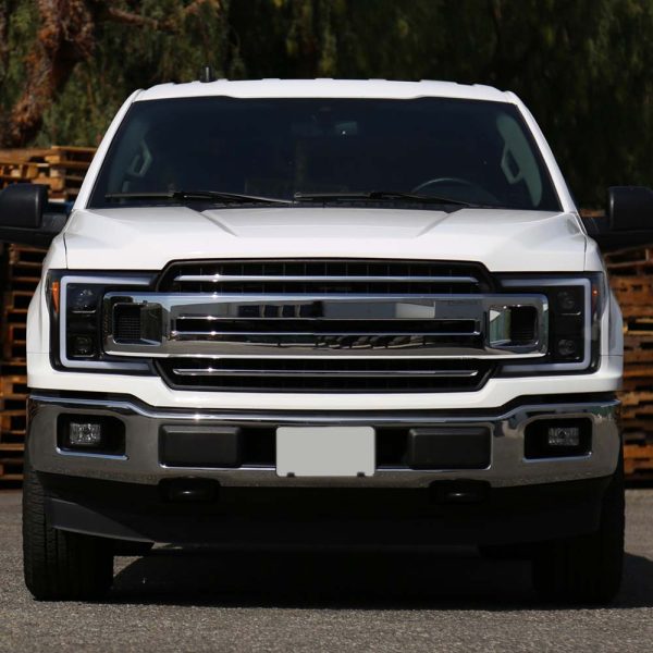 2018 - 2020 Ford F-150 LED C-Bar Projector Headlights w/ Switchback Sequential Turn Signal Lights/Black Housing - Image 12