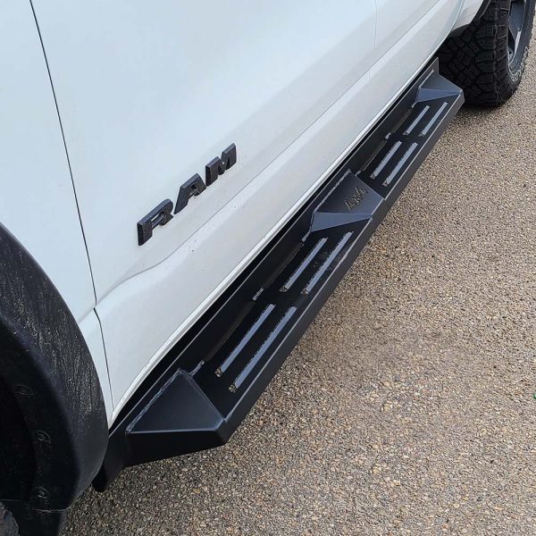 Textured Powder Coated Steel Rocker Slider Running Boards For Dodge Ram / F150 - Image 4