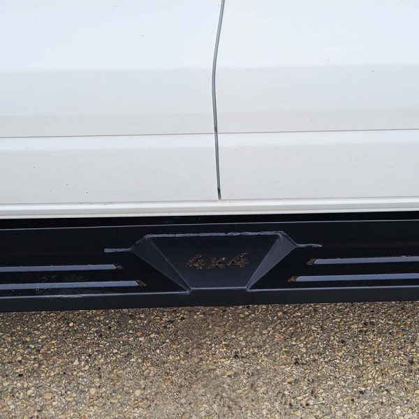 Textured Powder Coated Steel Rocker Slider Running Boards For Dodge Ram / F150 - Image 5