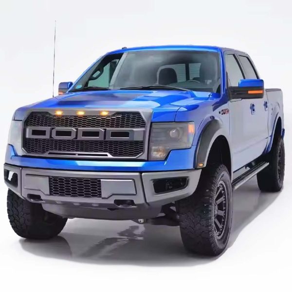 2009 - 2014 Ford F150 Raptor Style Grille w/ LED - Image 4