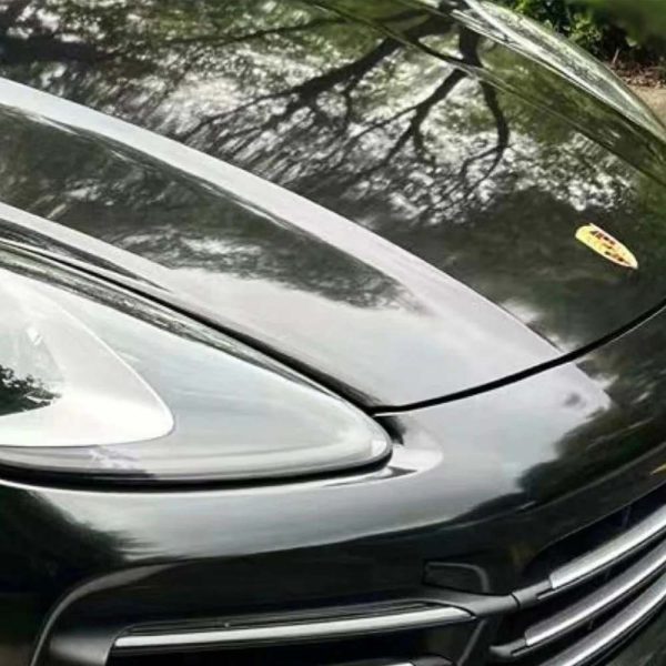 Glitter Metallic Glitter Black Vinyl Wrap - Image 4