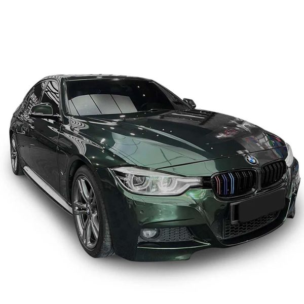 Glossy Metallic Gotland Green Vinyl Wrap - Image 3