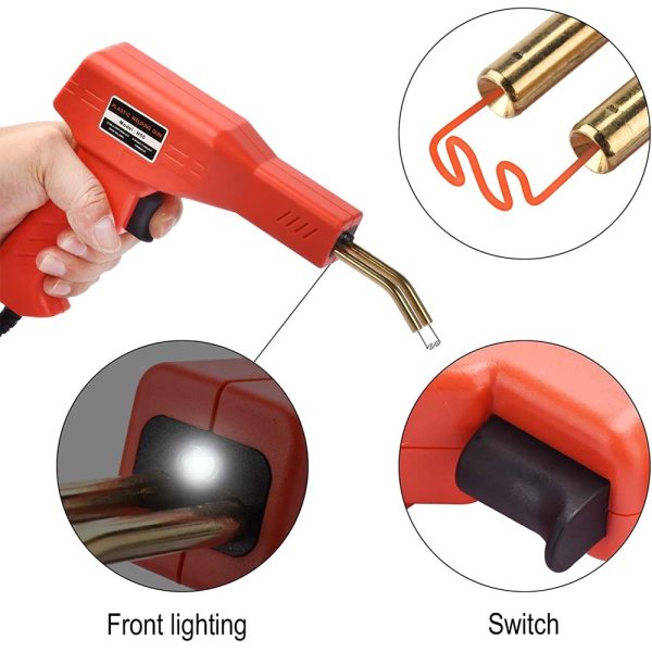 Plastic Welder Kit for Bumper Repair, 50w Hot Stapler Welding Gun - Image 4