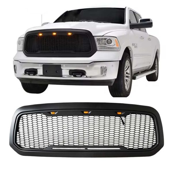 2013 - 2018 Dodge Ram 1500 Grille Mesh Type w/ LED - Image 3