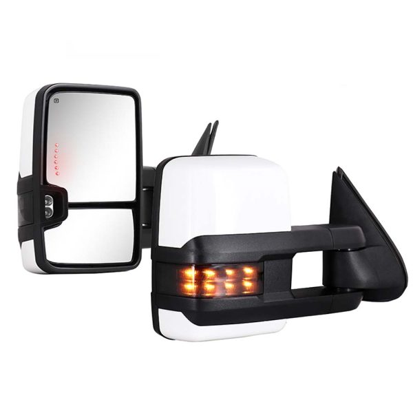 2013-2018 DODGE RAM Towing Mirrors (Chrome)