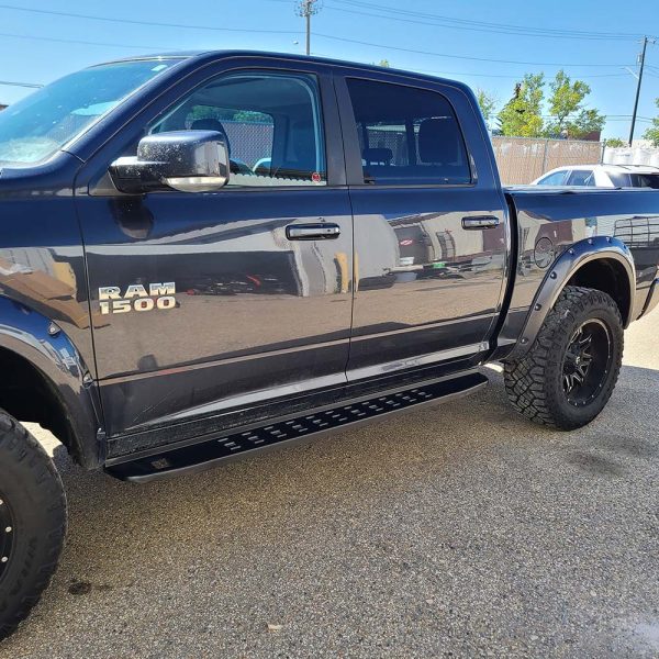 Steel Running Boards for Dodge Ram 2009 - 2022 (Crew Cab - Classic Body Style) - Image 2