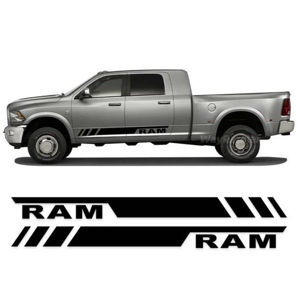 Ram Truck Side Vinyl Decal Sticker