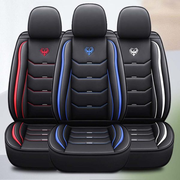 Universal 5 Car Seat Cover For Sedan SUV Small Trucks Full Cover