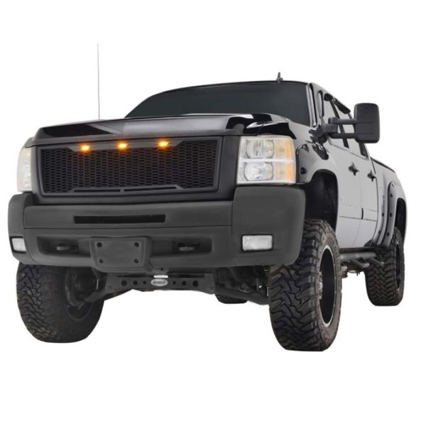 2011 - 2014 Silverado 2500 3500 Grille w/ LED - Image 4