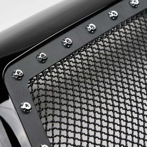 2005 - 2011 Toyota Tacoma Grille With Mesh and Rivets - Image 2