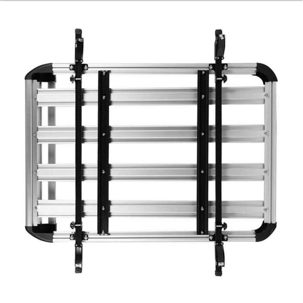 Crossbars 100LBS Roof Racks Compatible for 50"X 38"Aluminum Rain Gutters Mounts Crossbars - Image 2