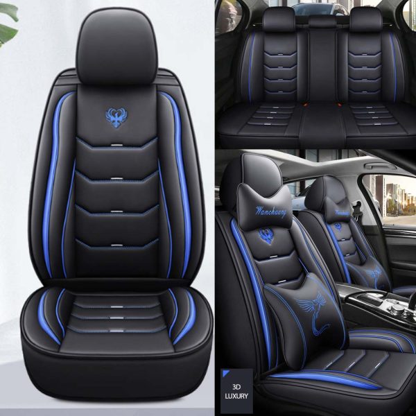 Universal 5 Car Seat Cover For Sedan SUV Small Trucks Full Cover - Image 3