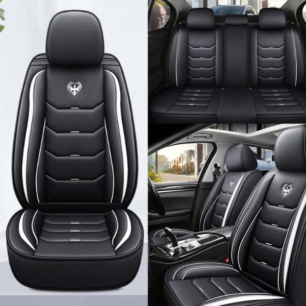 Universal 5 Car Seat Cover For Sedan SUV Small Trucks Full Cover - Image 2