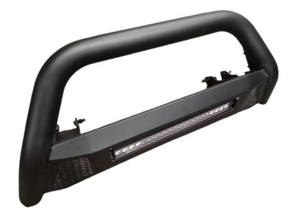 2019-2022 GMC SIERRA Grille Guard Bull Bar with LED Lights - Image 2