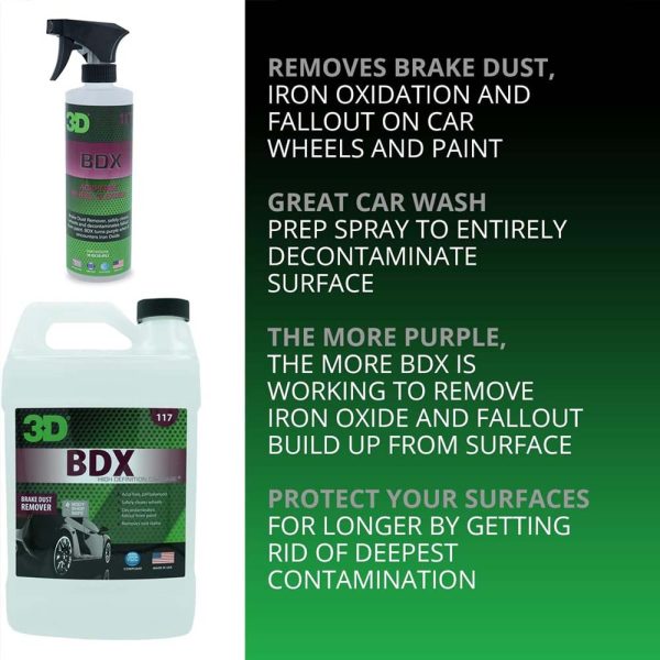 3D BDX Brake Dust and Iron Remover - Image 2