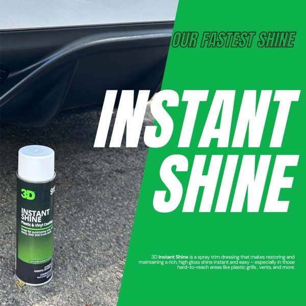 3D Instant Shine Trim, Vinyl, Plastic Spray (AEROSOL) 11OZ - Image 3