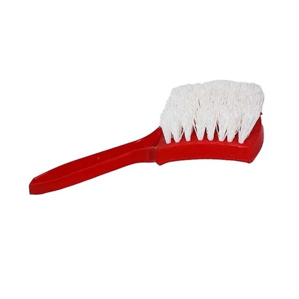 RED NYLON WHITEWALL TIRE BRUSH