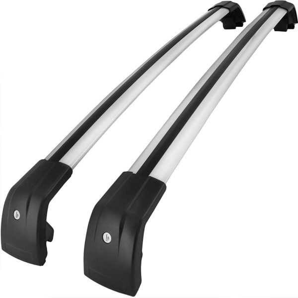 Flush Rail Mount Roof Rack Crossbars 111cm / 47"